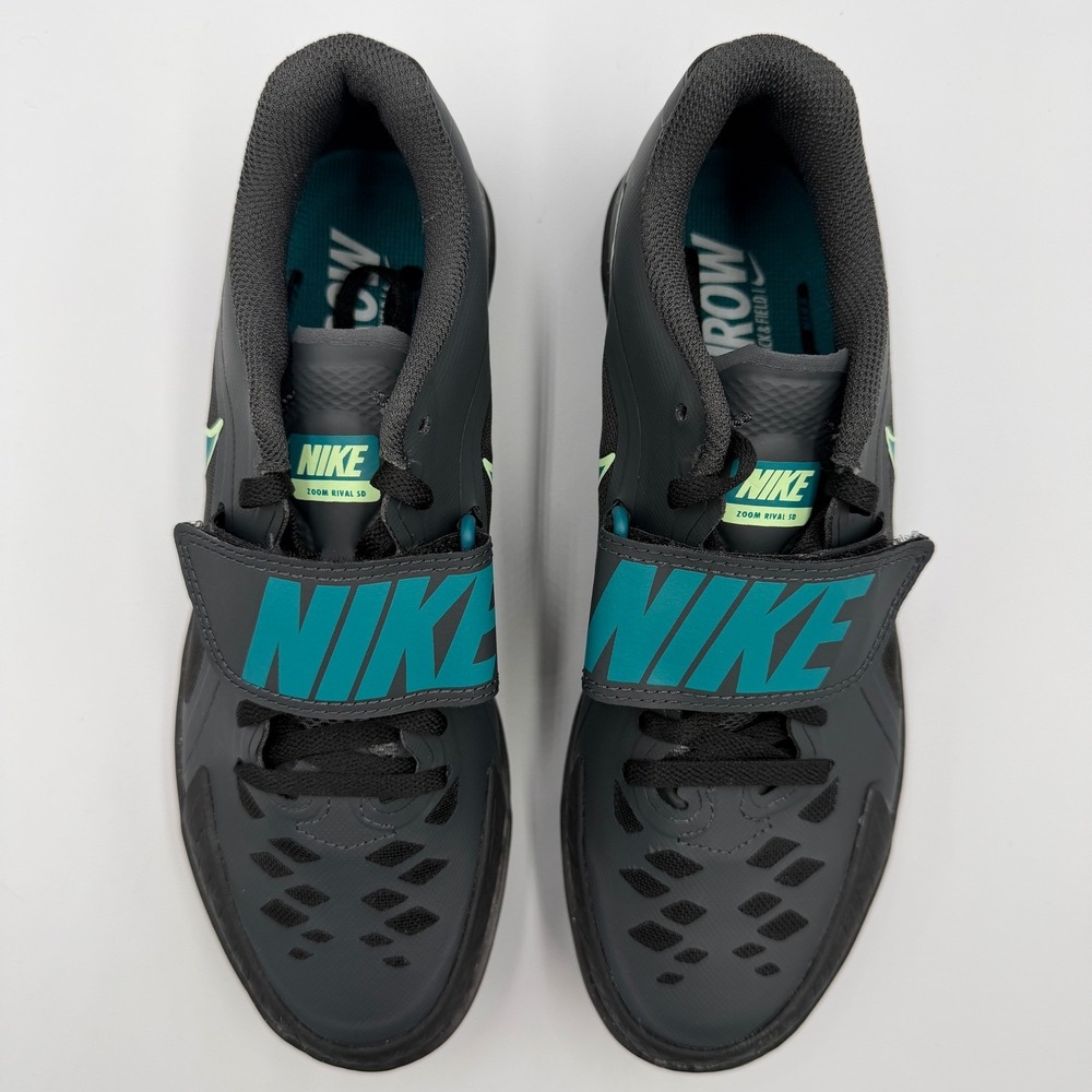 Nike Zoom Rival SD 2 Black Teal Throwing Track Field Women's 7.5 *NEW* - Picture 14 of 16